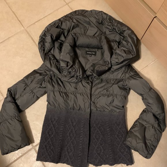 Patrizia Pepe green jacket coat wool down women It - Picture 1 of 7